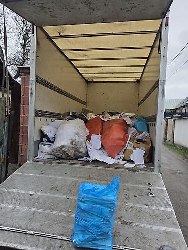 Вывоз и утилизация мусора/макулатуры на грузовике фургонного типа. - at lalafo.kg Вывоз и утилизация мусора/макулатуры на грузовике фургонного типа. -