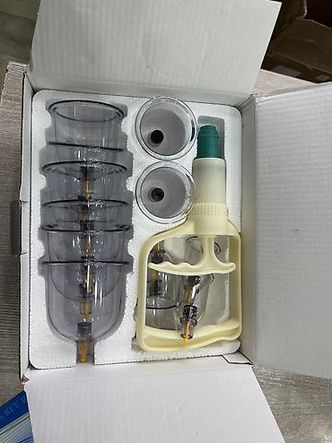 вакуумный колокол: Набор вакуумных банок "AL-HIJAMA" предназначен для проведения массажа — 4