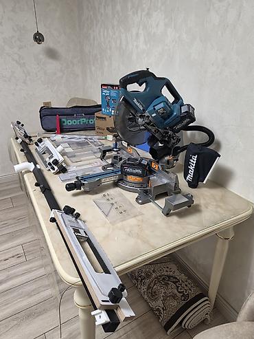elektrikli mişar: Makita XGT 40V Max akkumulyatorlu sürüşdürülə bilən gön dərəcəli — 9