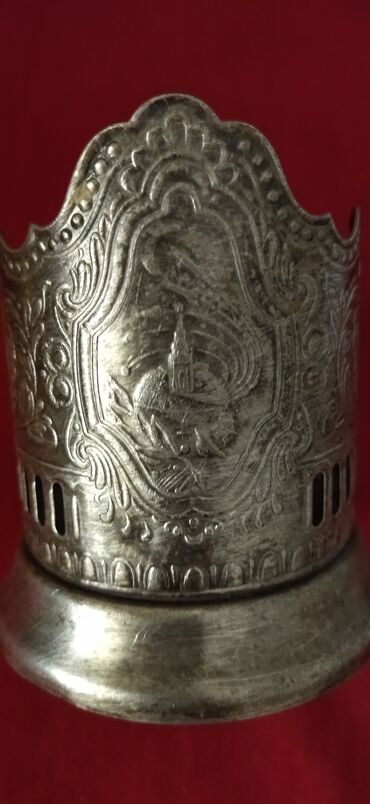iwlenmiw qablar: Stəkan altı( Под стаканник,кремыл),sovet dönəmi,melxior