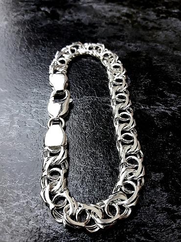 Серебряные цепочки: Цепочка, Проба 960, Мужские, Новый — 11