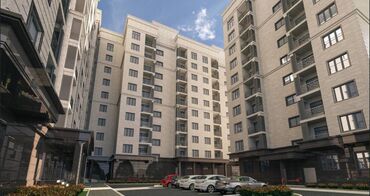 дом квартира ош: 2 бөлмө, 47 кв. м, Элитка, 10 кабат, Евроремонт