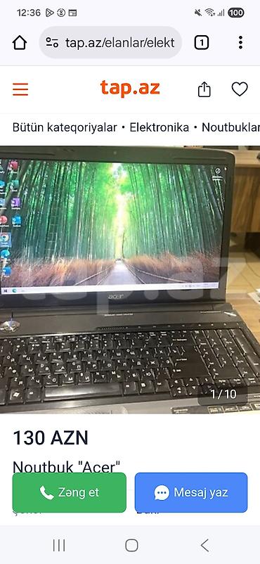 msi notebook: Acer Aspire 6930G noutbuk Texniki göstəricilər: - Prosessor: Intel — 6