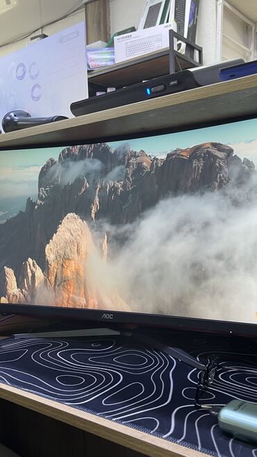 Мониторы: Монитор, AOC, Новый, LED, 27" - 28" — 9