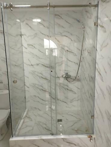 Душевые перегородки и ограждения: Душевые кабины в Бишкеке душевая перегородка стеклянные — 29