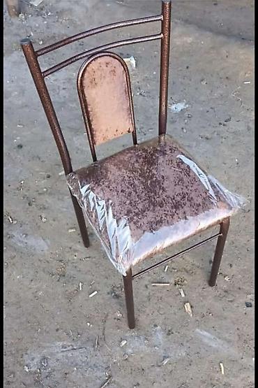 isci stol: Metal karkaslı yumşaq oturacaqlı stullar. Stullar möhkəm metal — 9