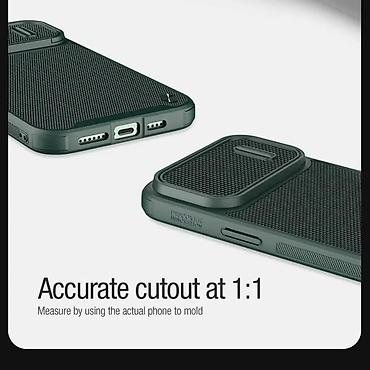 Maske i futrole za telefone: Maska Nillkin Textured S za iPhone 14 6.1 zelena. Uz brzu dostavu i — 11