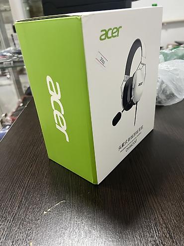Проводные гарнитуры: Проводные полноразмерные наушники, Acer, Новый, цвет - Белый — 5
