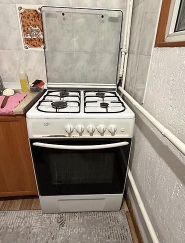 Ашкана техникасы: Газовая плита 
Кровать двуспальная с матрасом — 1