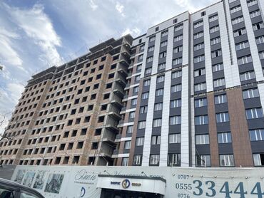 квартира на ночь восток 5: 2 комнаты, 68 м², Элитка, 13 этаж, ПСО (под самоотделку)