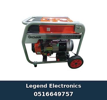 elemax generator: Elan başlığı: Benzin generatoru Keman KM4000H Elan mətni: Keman — 1