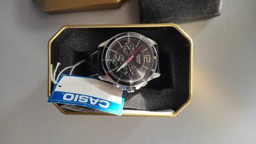ремешок casio: Часы Casio, оригинал, новые, ремешок кожаный. MTP-1374L-1AVDF Общие