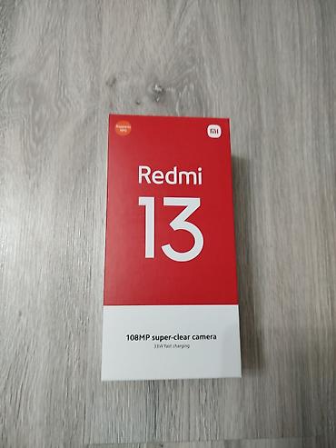 redmi 13 kabro: Redmi 13, 256 GB, rəng - Qara, Zəmanət, Barmaq izi, Simsiz şarj — 3