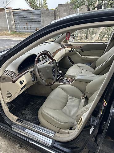 mersedes benz s klas: Mercedes-Benz S-Class: 2002 г., 5 л, Автомат, Бензин, Седан — 5