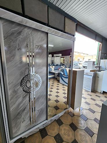 Шкафы-купе: Шкаф купе, С зеркалом, Другой материал — 4