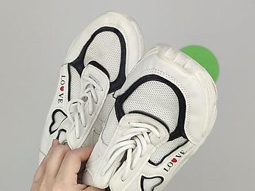 trampki biale h: Sneakersy damskie, rozmiar 39 — 5