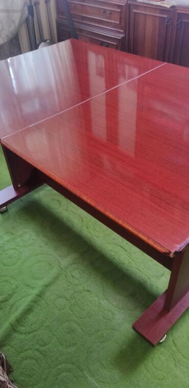 раскладной столы: Стол, цвет - Коричневый