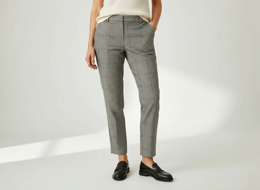 h m spodnie damskie: H&M, Material trousers for women, size L