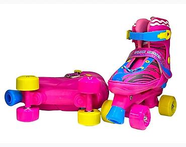 Roliklər: Uşaq dörd təkərli rollerskates (kvad skeyt ayaqqabısı) - Model: Uşaq — 5