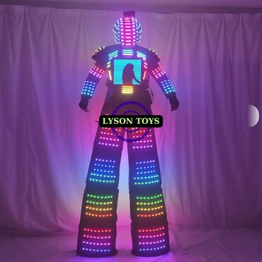 hazir domikler: Led Robot #mascot #karnaval #biznes #sou #parti #karnaval #geyim