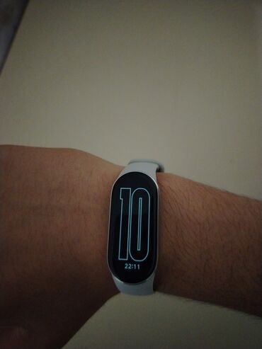 детские смарт часы: İşlənmiş, Smart saat, Xiaomi, Sensor ekran, rəng - Boz