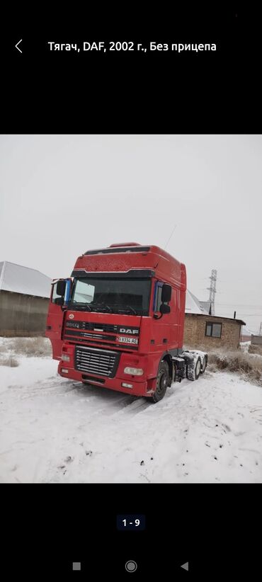 аксессуары для автомобилей: Тягач, DAF, 2002 г., Без прицепа