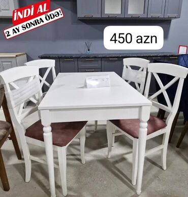 Masa və oturacaq dəstləri: Hər növ mebellərin satışı krediti çatdırılma mövcuddur Whatsapp nömrə — 2