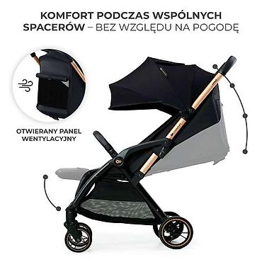 dres partizana za decu: KINDERKRAFT KOLICA APINO RAVEN BLACK – KSAPIN00BLK Kinderkraft Apino — 2
