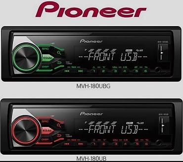 магнитола пионер 7: Автомагнитола Pioneer MVH-180UBG Original 3600с отдам масло почти - — 2
