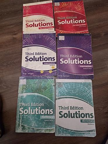 Набор учебников по английскому языку **Oxford Solutions Third