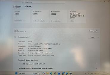 intel core i7 qiymeti: HP 250 G8 noutbuk Az istifadə olunmuşdur istəyə uyğun gta 5 və bəzi — 3