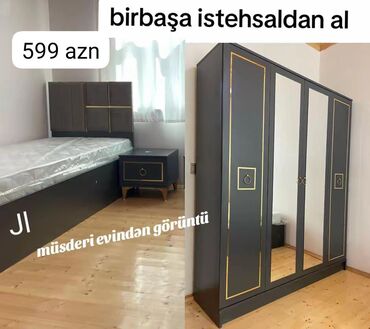 Mətbəx mebeli: Təknəfərlik çarpayı, Dolab, Tumba, Yeni