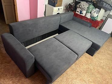 sofa: Угловой диван, Складная, Двухместный — 4
