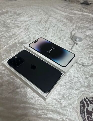 бу телефоны в бишкеке айфон: IPhone 14 Pro Max, 128 ГБ, Кара, Куту, 88 %