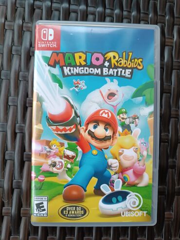 Video igre i konzole: Nitendo Switch igrica Mario+Rabbids Kingdom Battle Igrica kupljena pre