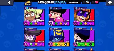 qara halilə: Brawl Stars oyun hesabı – yüksək səviyyəli və zəngin resurslu — 2