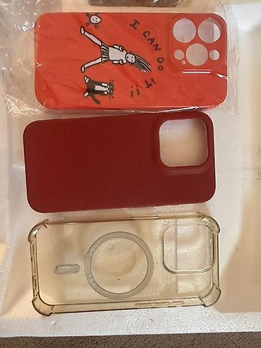 camera bag: Набор аксессуаров для iPhone 15 pro за всё вместе 300 сом! 3 чехла — 1