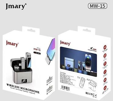 apple studio: Беспроводной микрофонный комплект Jmary MW-15 - Тип подключения: 2.4 — 1