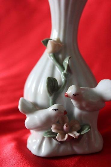 Kuća i bašta: STARA PORCELANSKA VAZA, UNIKAT | Stara porcelanska vaza sa motivom — 3