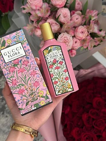 herba flora: ❤️Gucci Flora Parfum 100ml premium klass original qablasmada baqli — 1