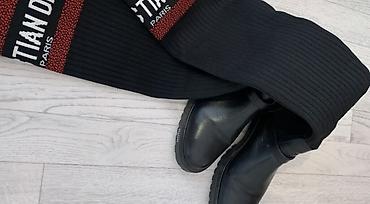 red wing: Сапоги, 38, Dior, Б/у, цвет - Черный, Самовывоз — 2