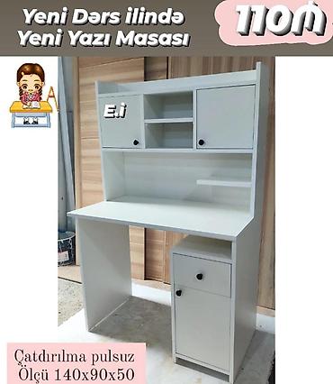 mətbəx mebeli gence: Yazı masası Yep yeni 110 azn rəng seçimi var çatdırılma var endirimli — 1
