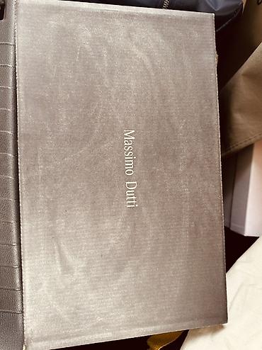 Massimo Dutti kişi ayaqqabısı – mokasin/çukka-stilində - Material