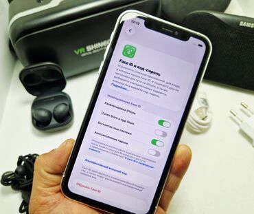 Apple iPhone: IPhone 11 Pro, Б/у, 128 ГБ, Черный, Зарядное устройство, 100 % — 24