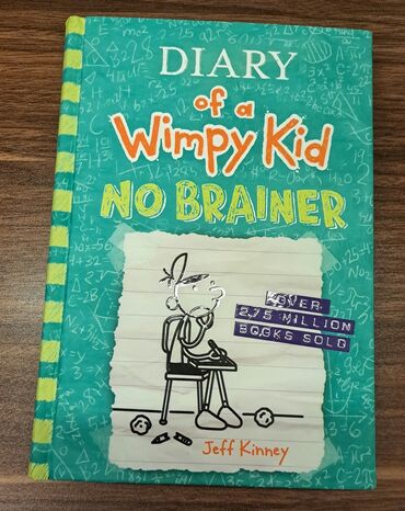 Komikslər, manqa: Diary of a Wimpy Kid(No Brainer) Xüsusi sifariş, Orijinal (İngiliscə)😼