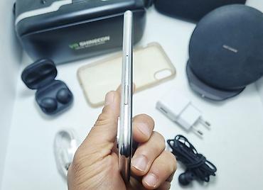 Apple iPhone: IPhone X, Б/у, 64 ГБ, Серебристый, Зарядное устройство, Чехол, Наушники, 100 % — 21