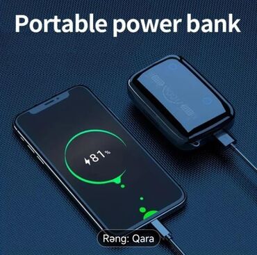 Qulaqcıqlar: Yeni Simsiz (Bluetooth) Qulaqcıqlar, rəng - Qara — 5