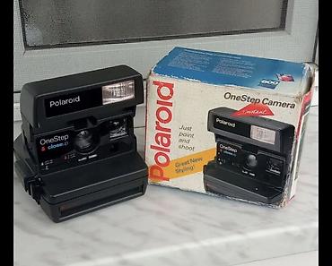 Kağız tapa bilmirəm deyə suvenir kimi satıram. Polaroid OneStep
