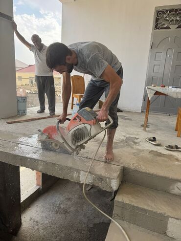 Beton işləri: Beton kəsmə beton deşmə xidməti Karot - HILTI DD 200 / 350 ilə 25 ° — 26