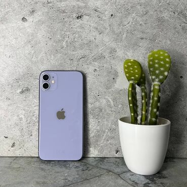 Apple iPhone: IPhone 11, Б/у, 64 ГБ, Deep Purple, 76 %